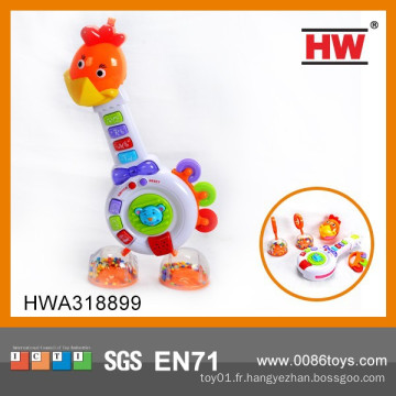 Instrument de musique en plastique Cartoon Giraffe Funny Baby Musical Toys